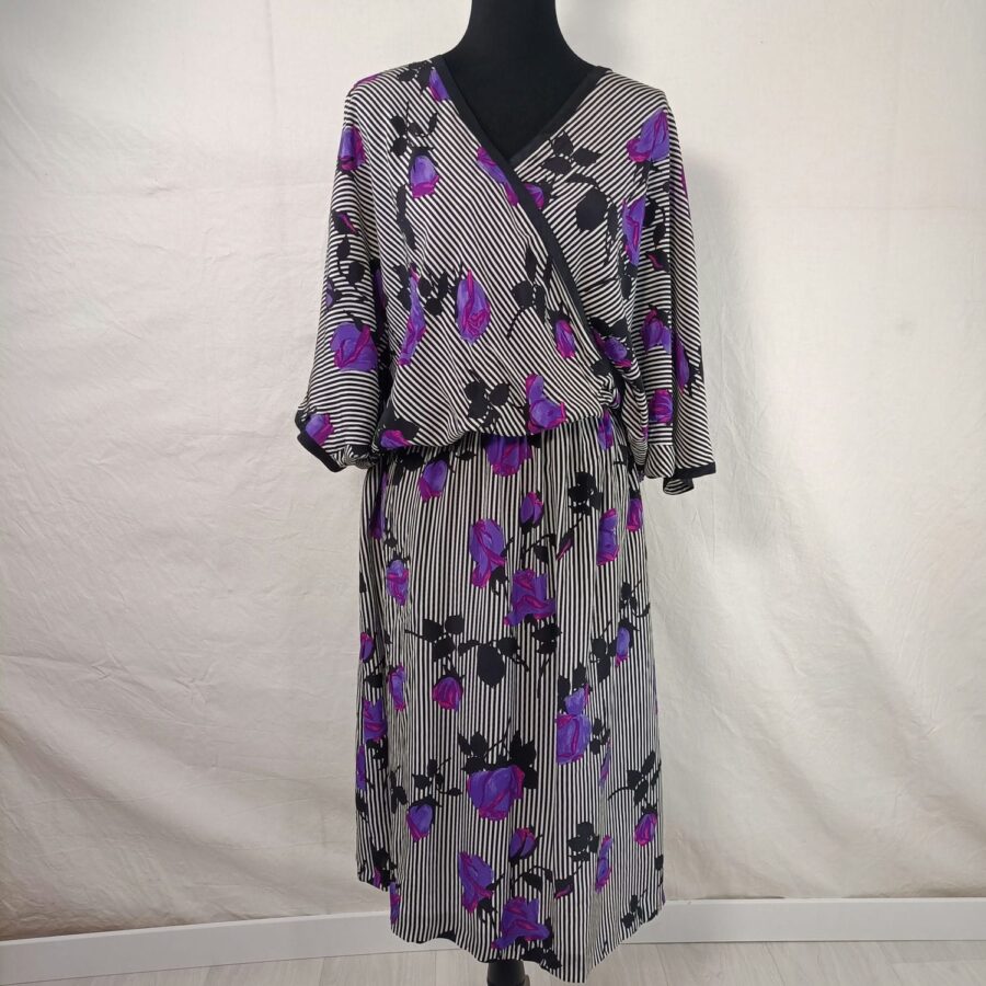 vestito kimono vintage in seta