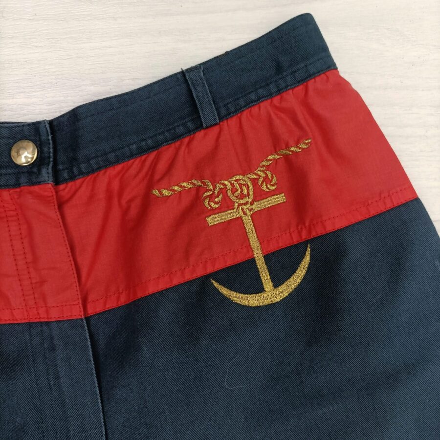 pantaloni navy vintage