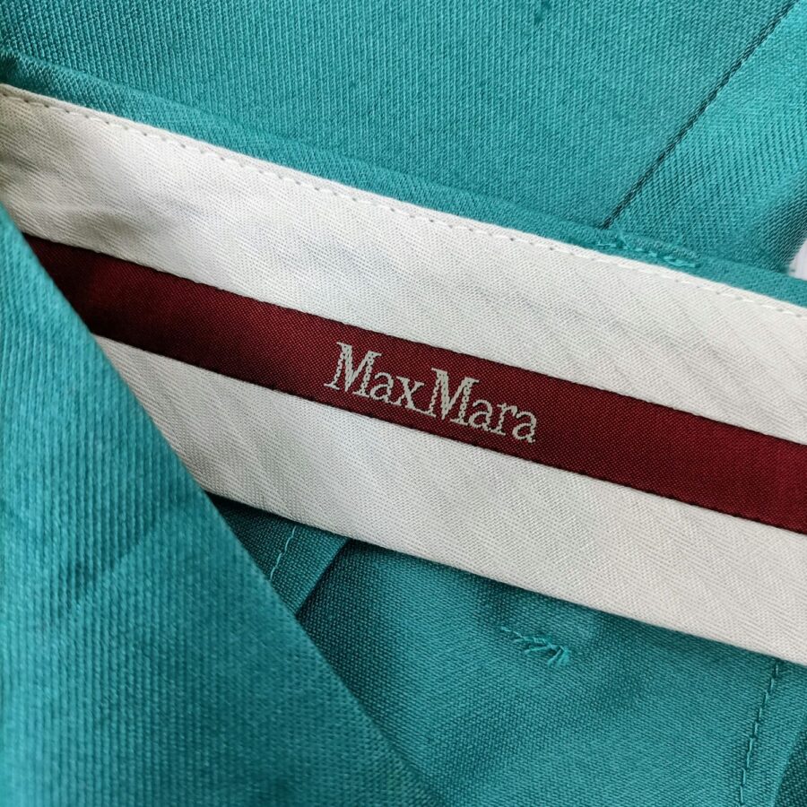 Max Mara pantaloni turchesi