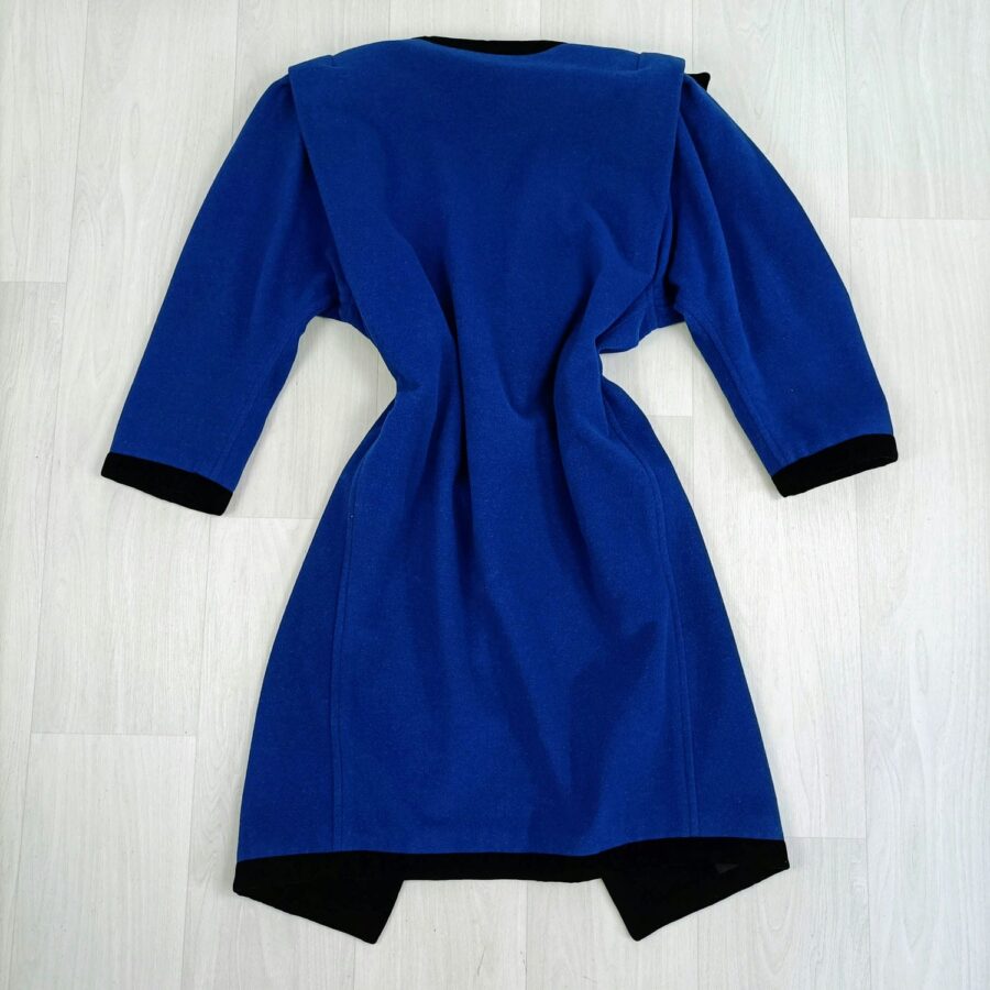 blue vintage coat