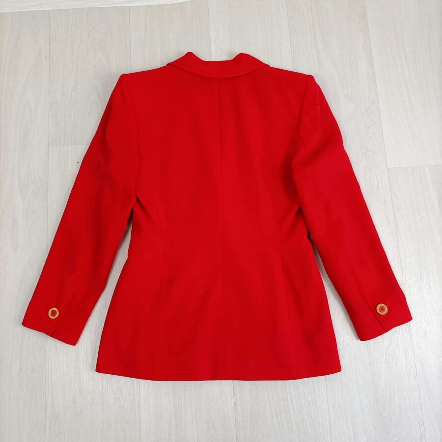 giacca rossa donna vintage
