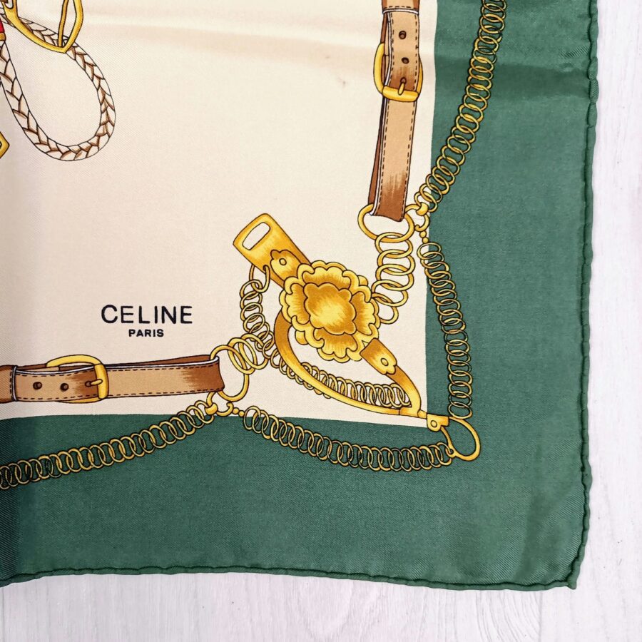 Celine Paris vintage silk scarf
