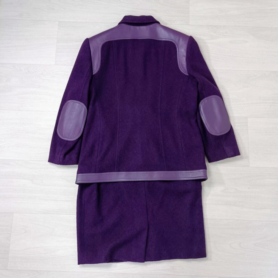 purple women suit
