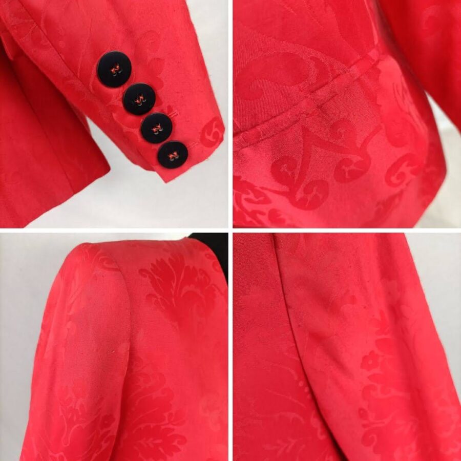 Dior giacca rossa elegante