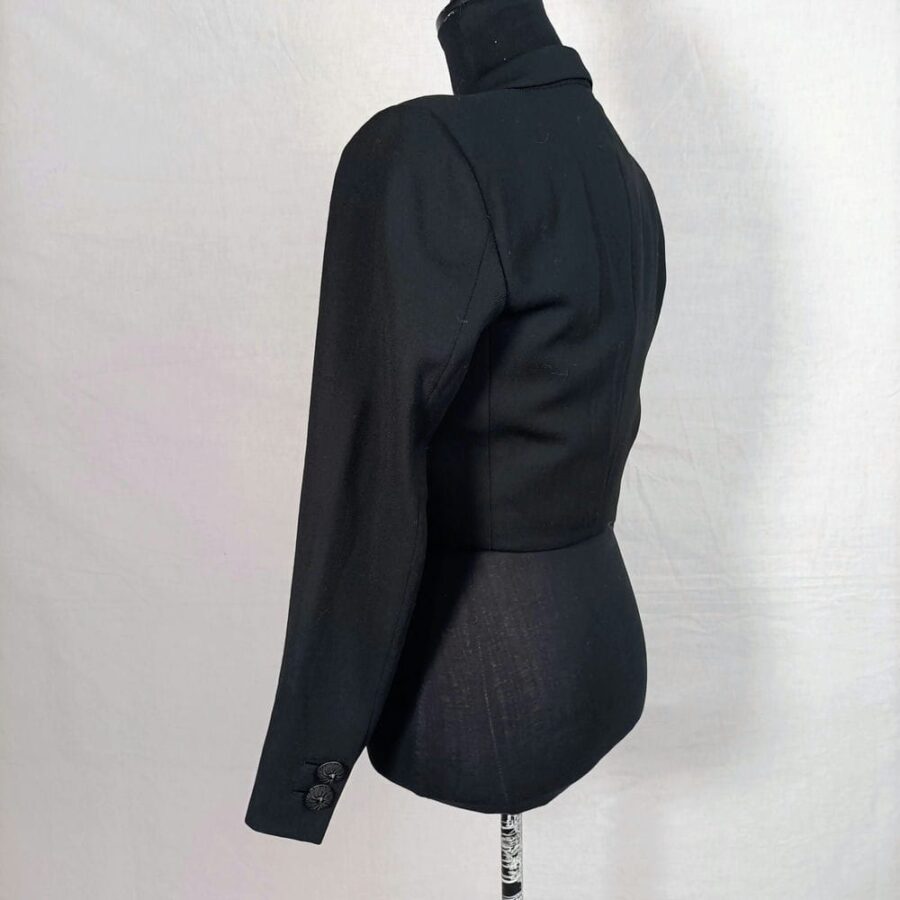 black jacket gianni versace