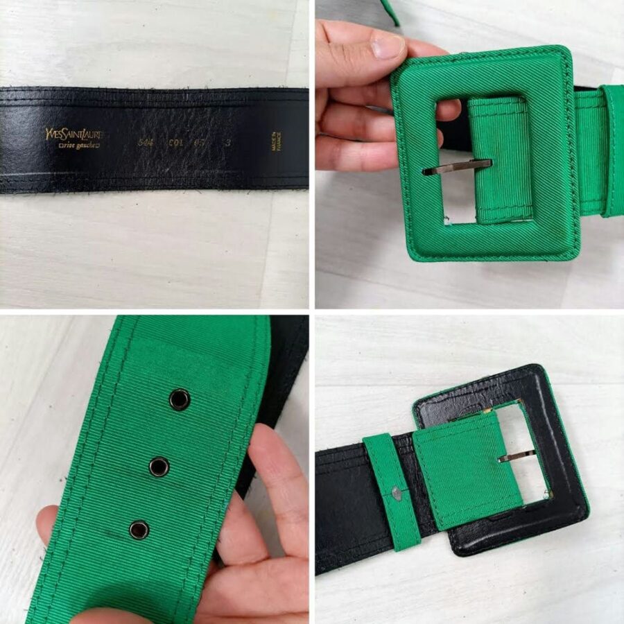 ysl vintage belt