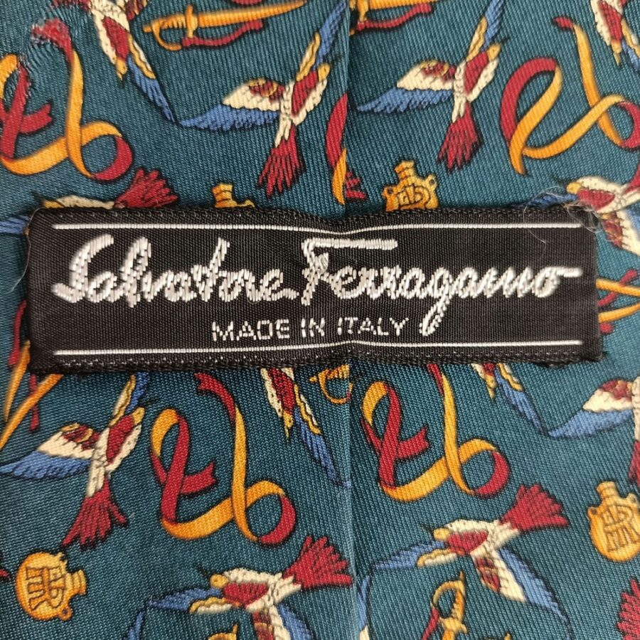 cravatta vintage ferragamo