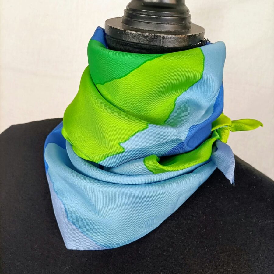 vintage silk scarf