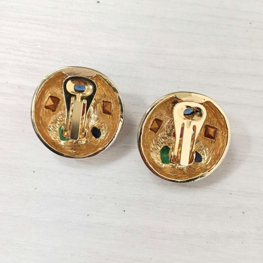 vintage earrings 70s