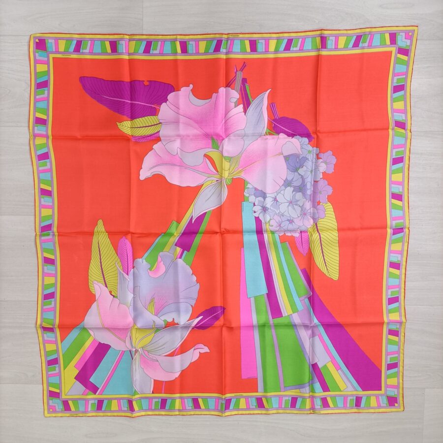 leonard paris silk scarf