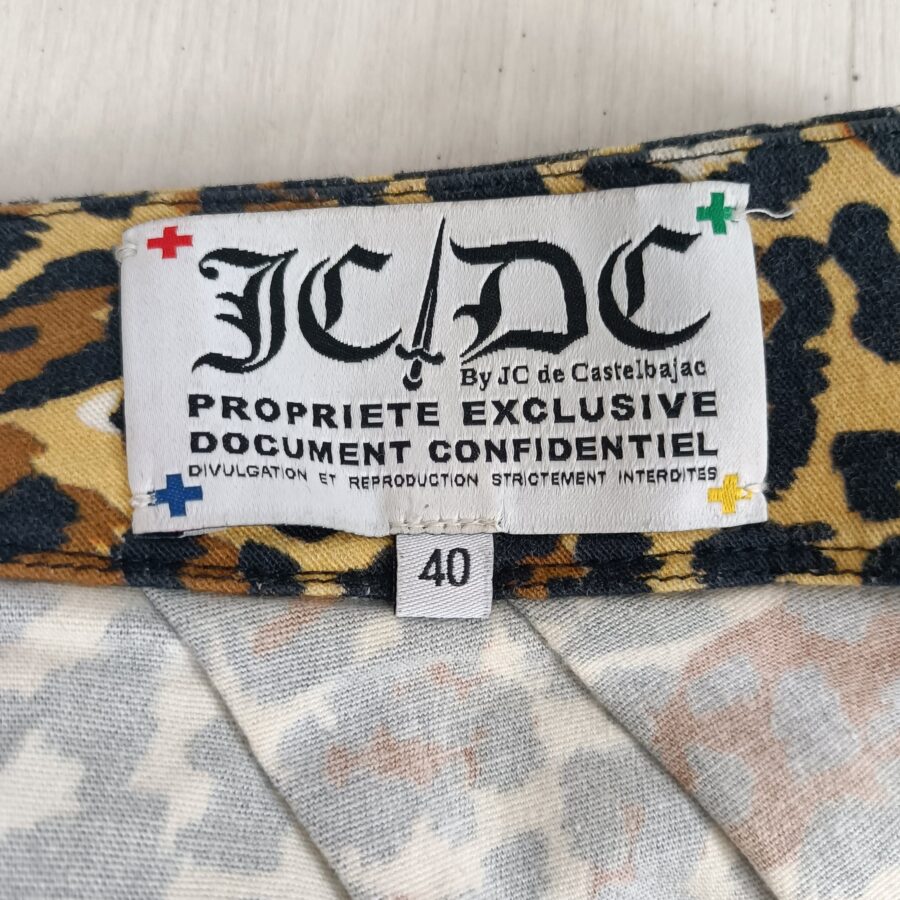 JCdC gonna animalier vintage 1990s