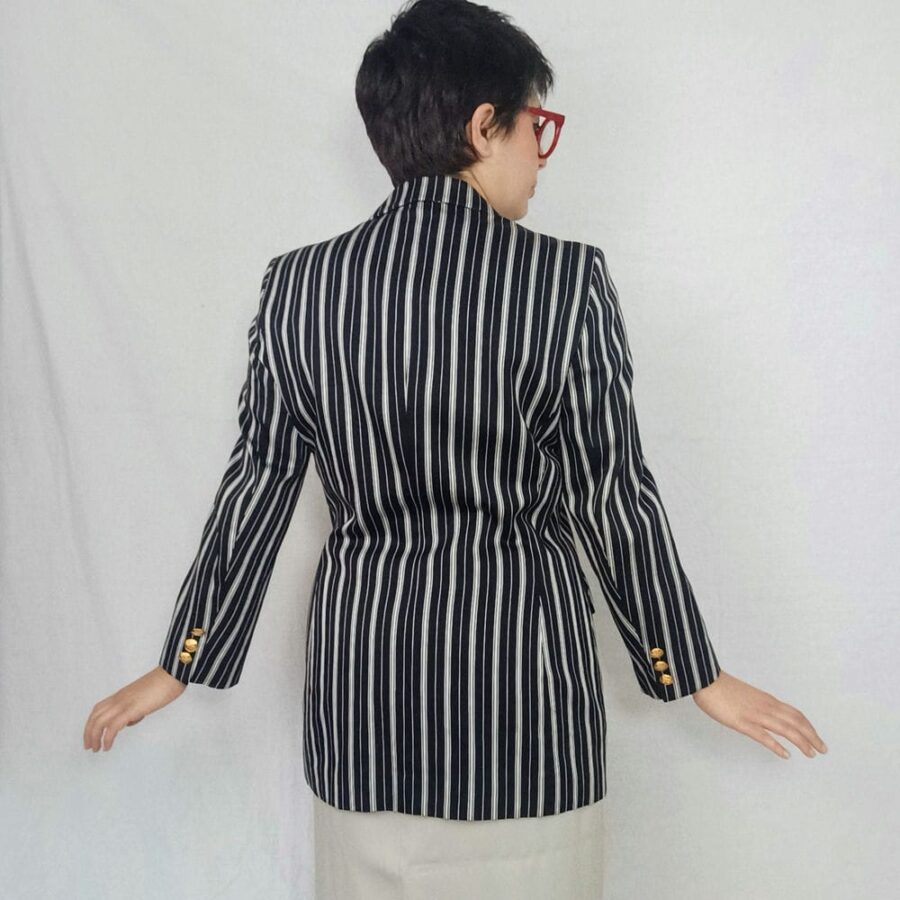 vintage striped jacket