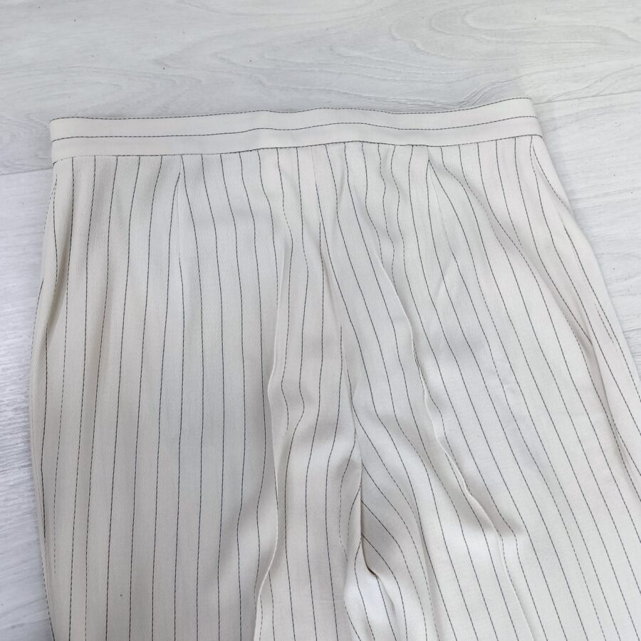 pantaloni gessati donna vintage