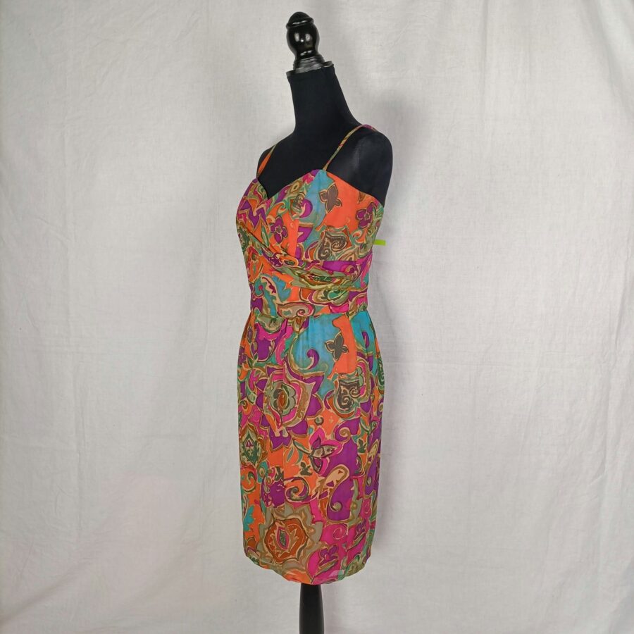 abstract pattern dress