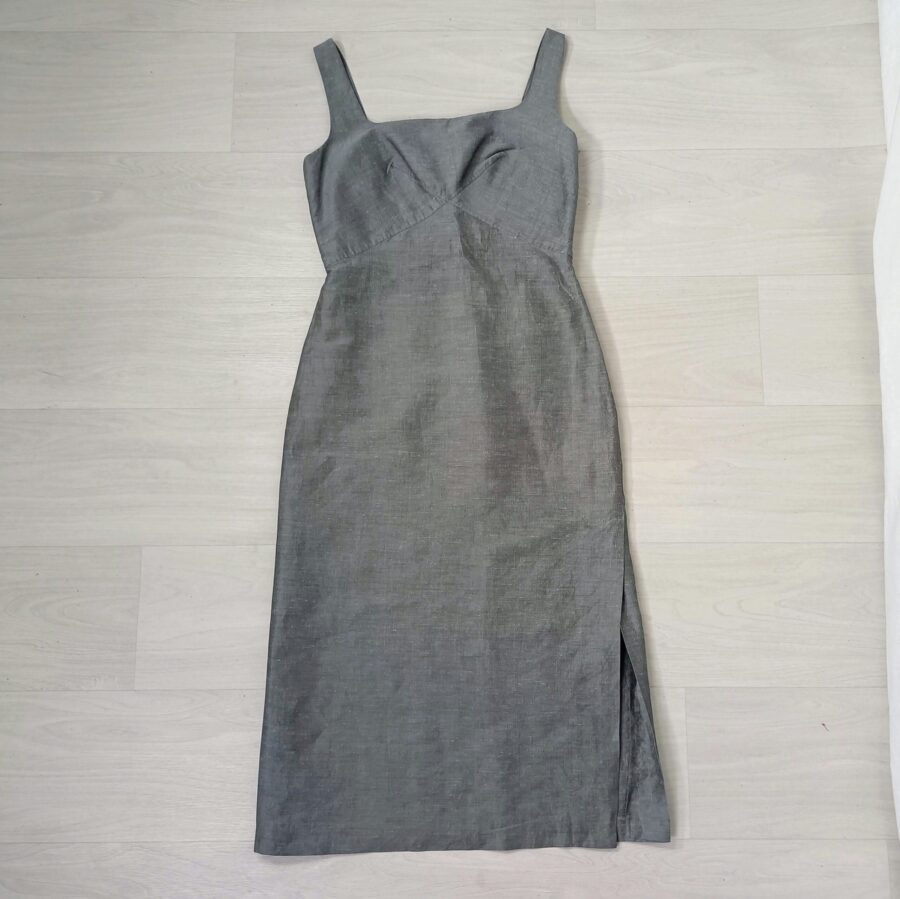 vestito estivo grigio