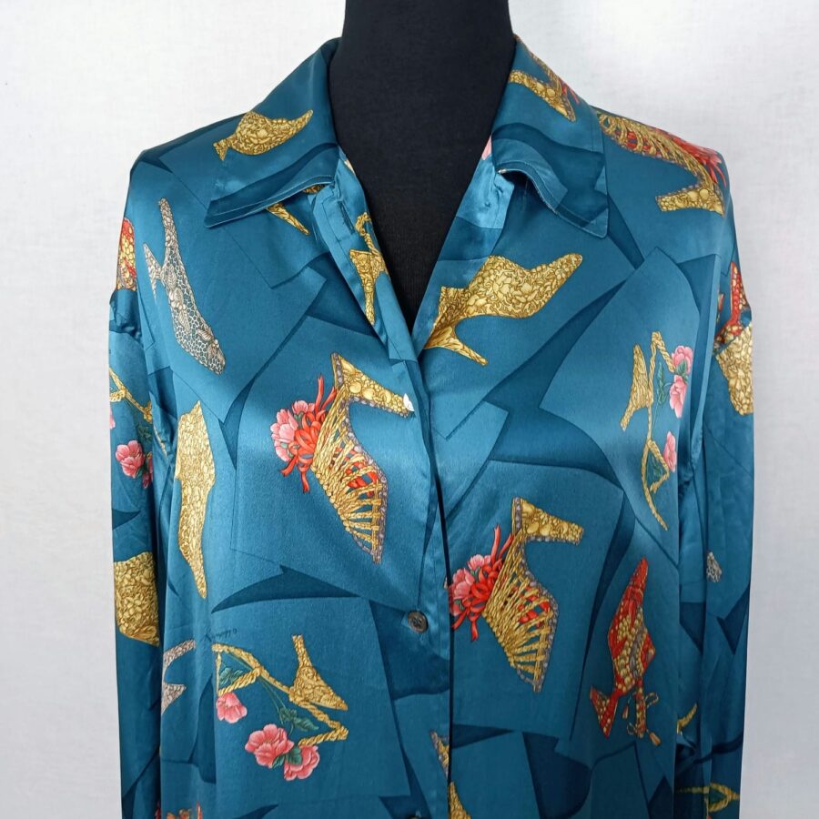 vintage silk shirt