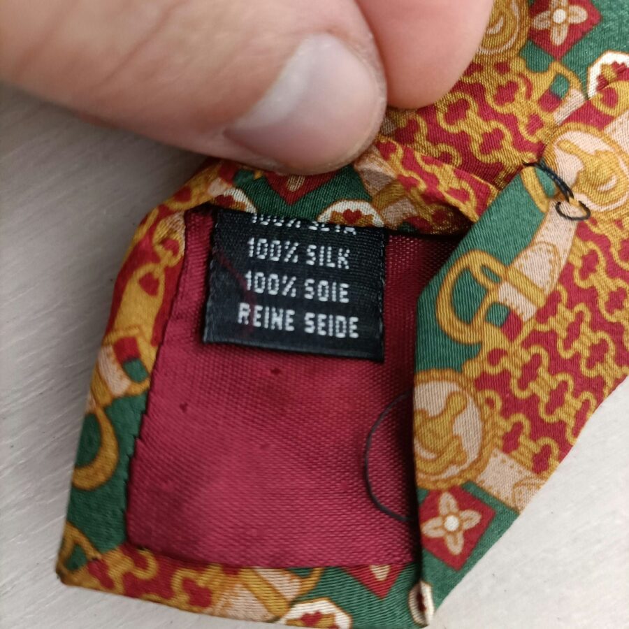 versace vintage tie