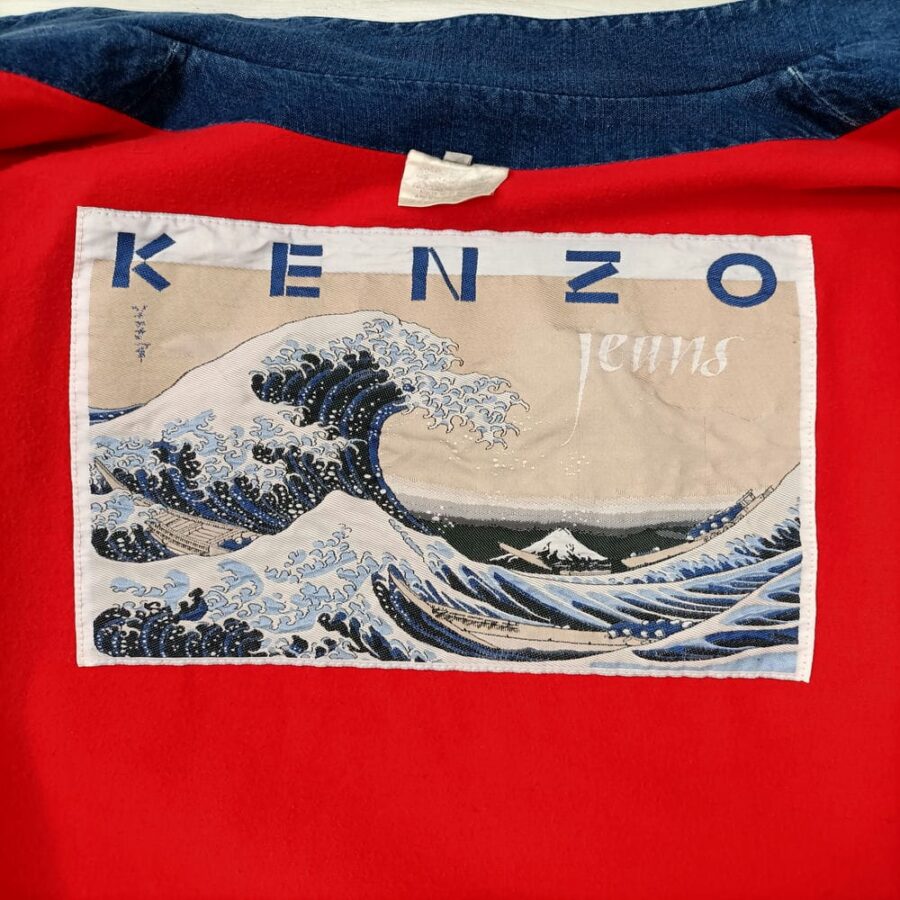 Giacca in jeans Kenzo vintage 1970s