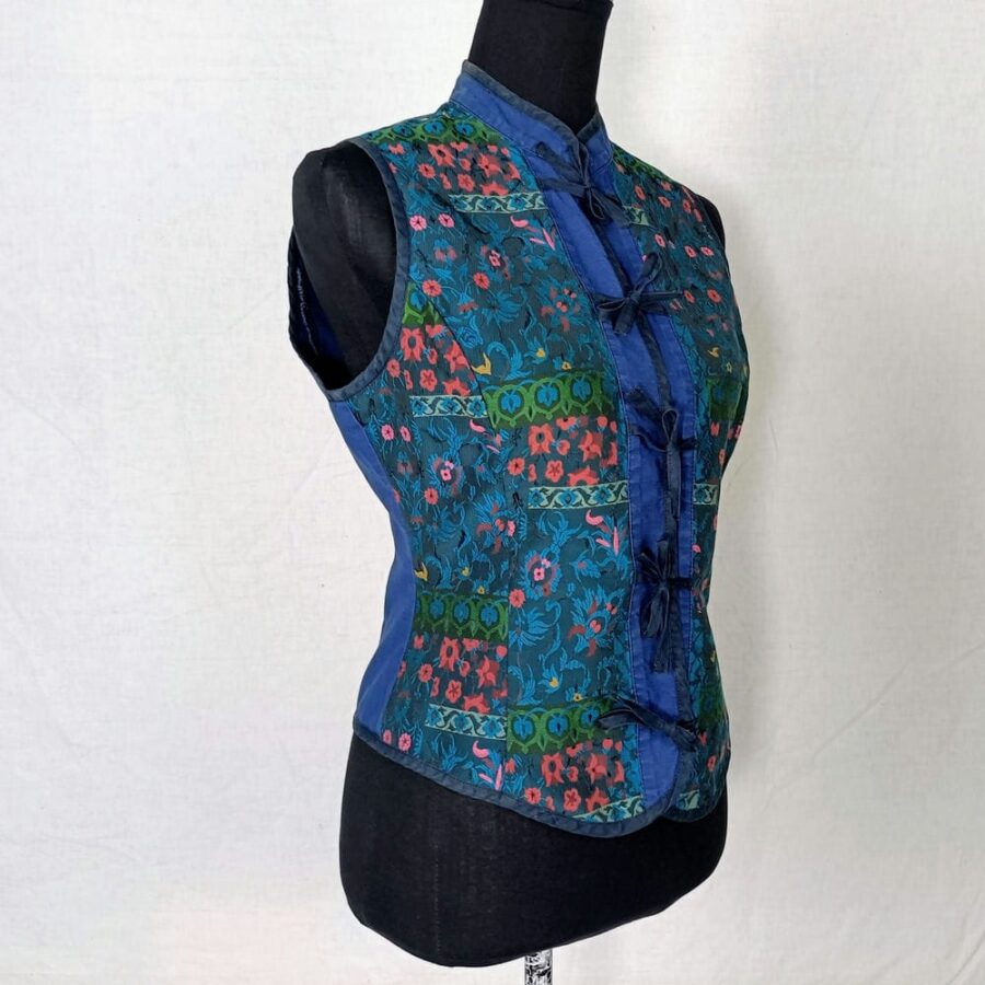 gilet vintage orientale