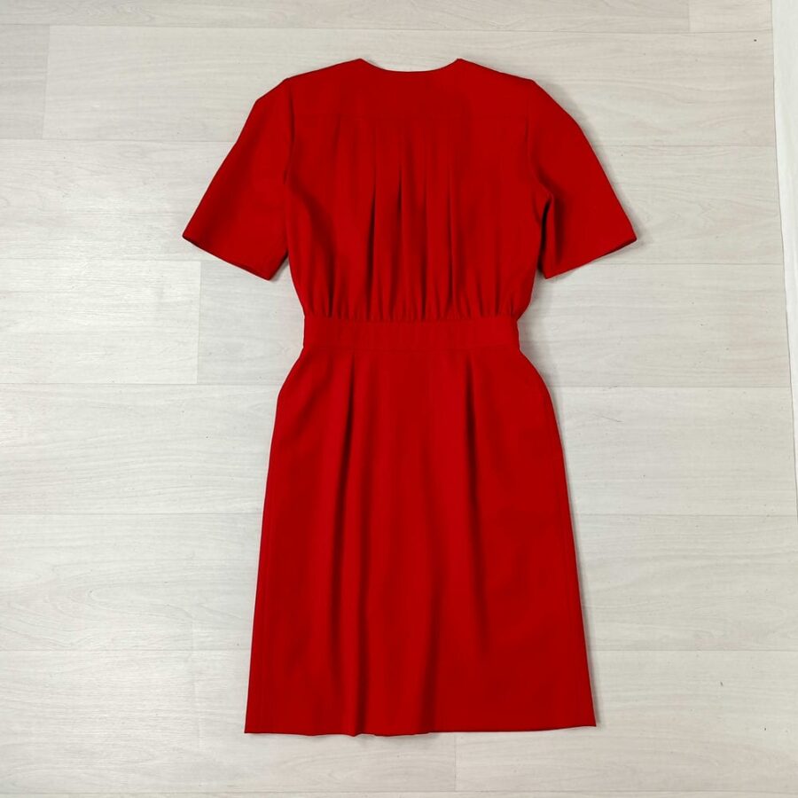 red valentino dress