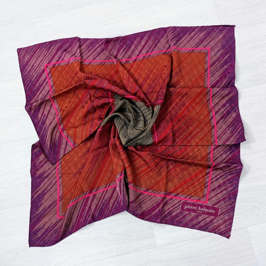 Foulard Balmain vintage