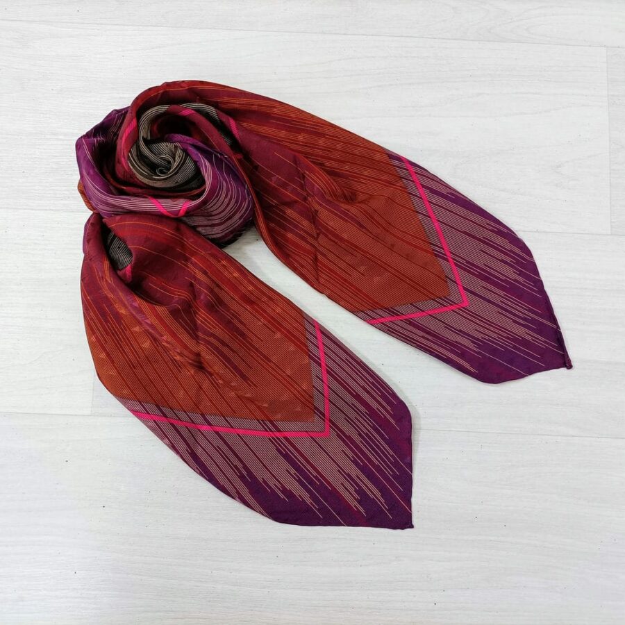 foulard vintage viola