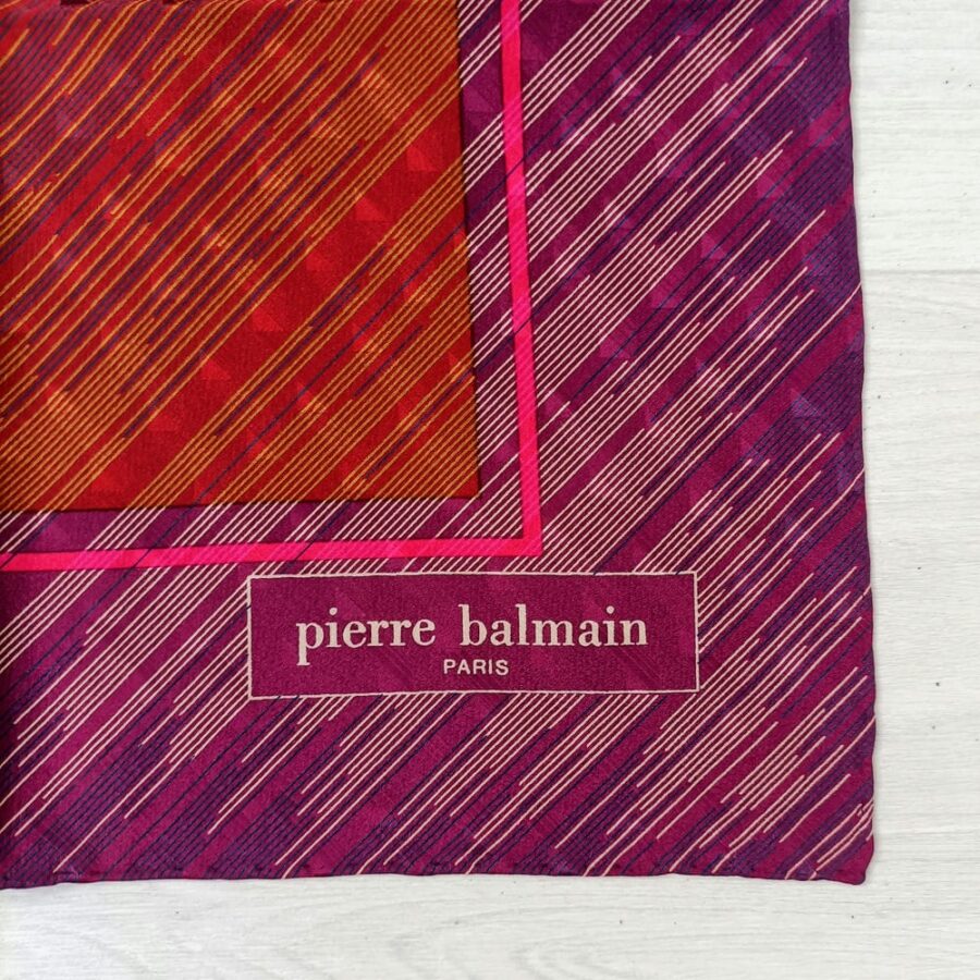 Foulard Balmain vintage anni '70