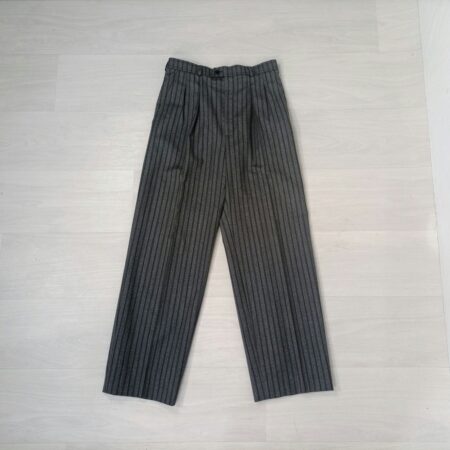 Saint Laurent pantaloni gessati donna