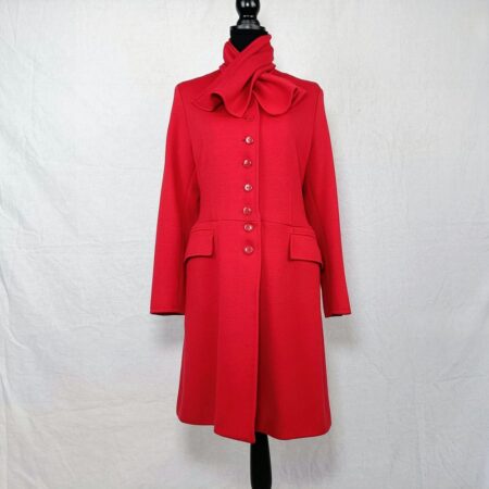 Cappotto rosso vintage