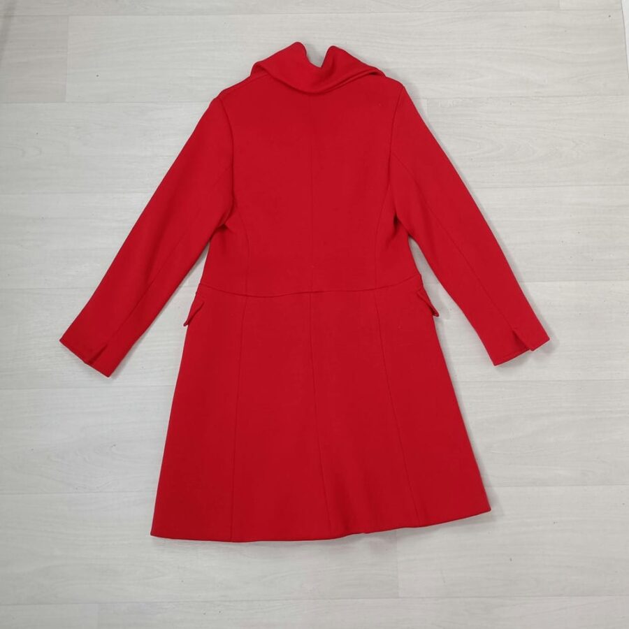 vintage red coat