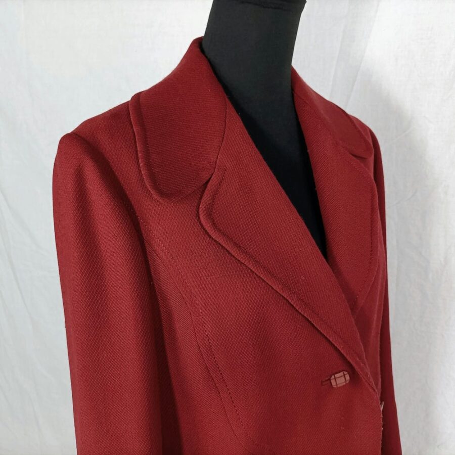 cappotto vinaccia vintage