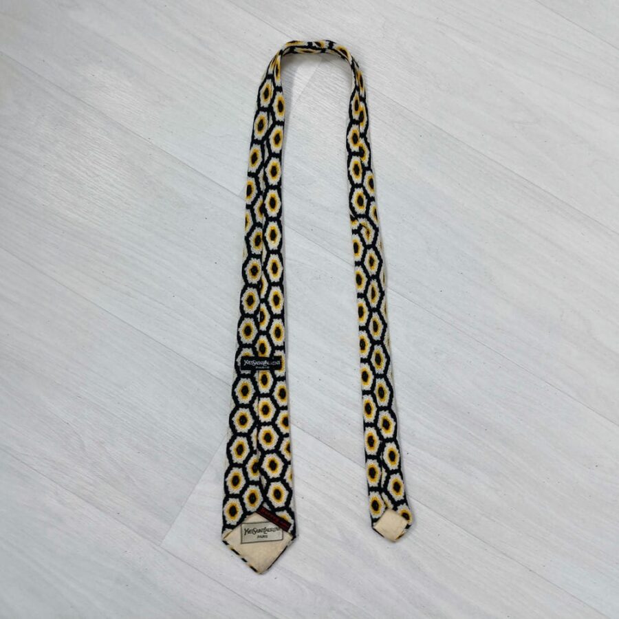 ysl vintage tie