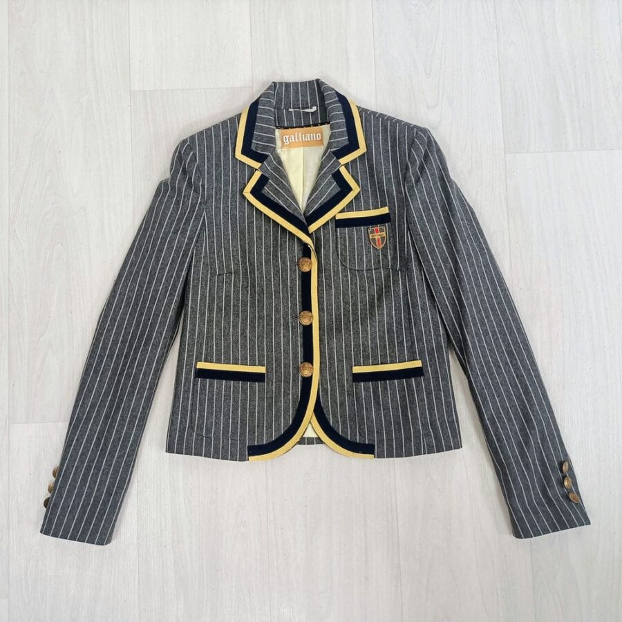 Galliano school blazer