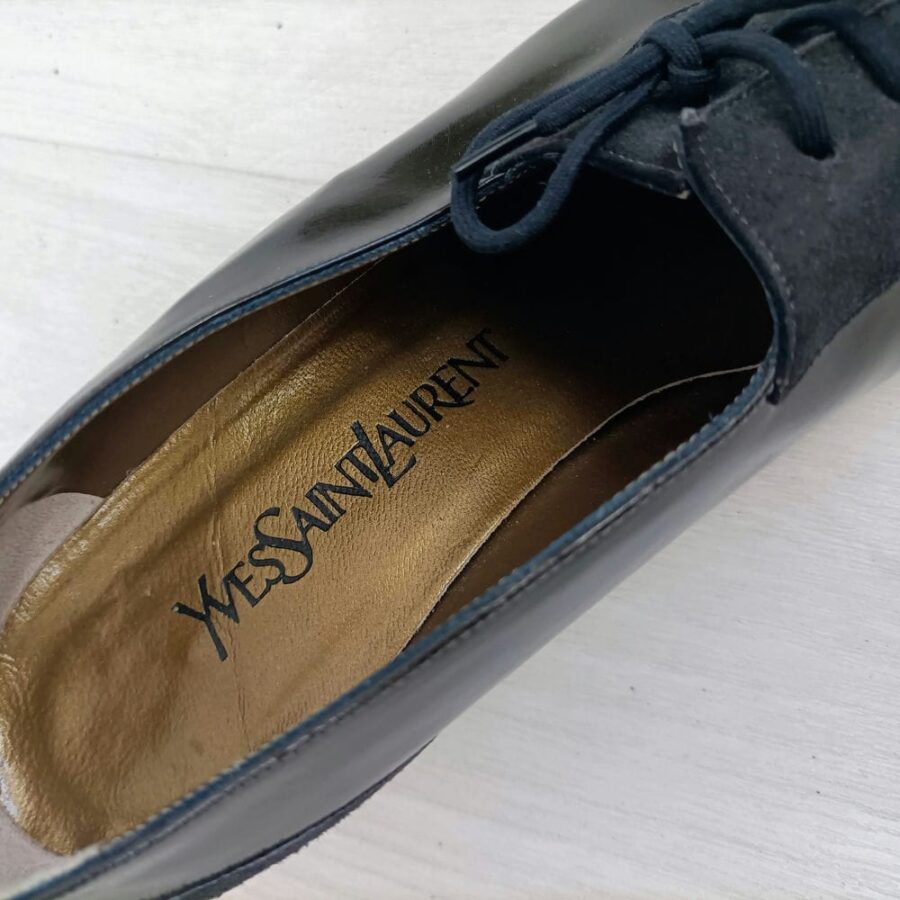 Scarpe Yves Saint Laurent francesine vintage