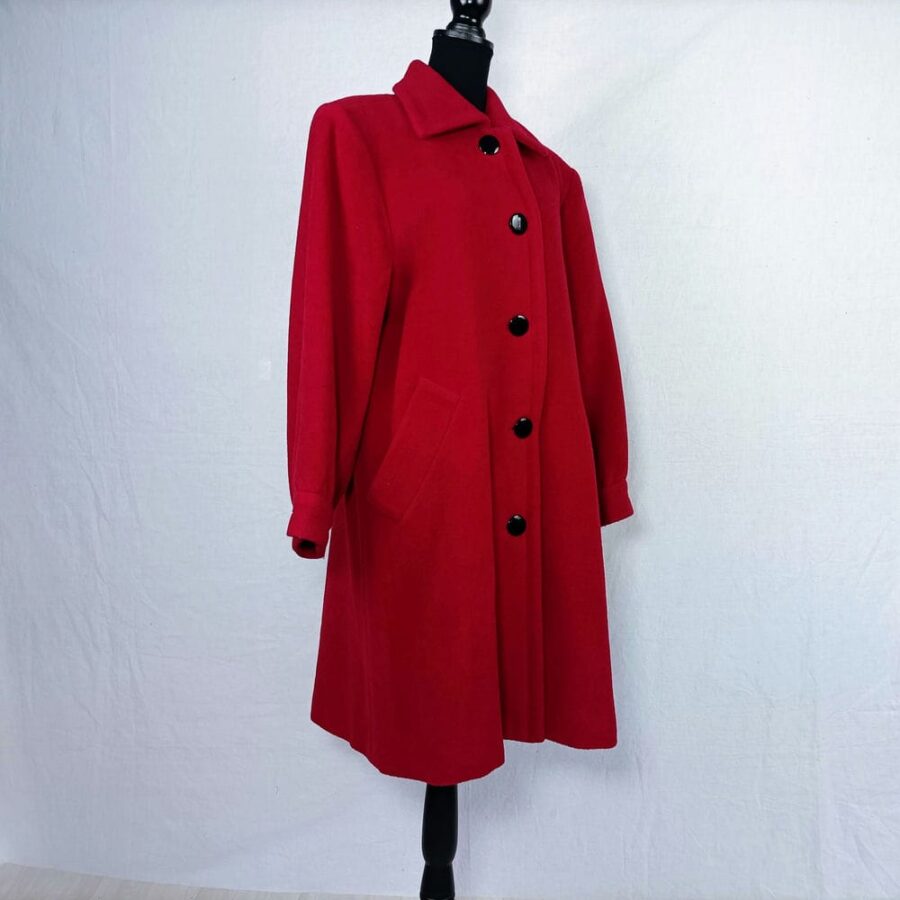 Cappotto magenta Yves Saint Laurent 1992