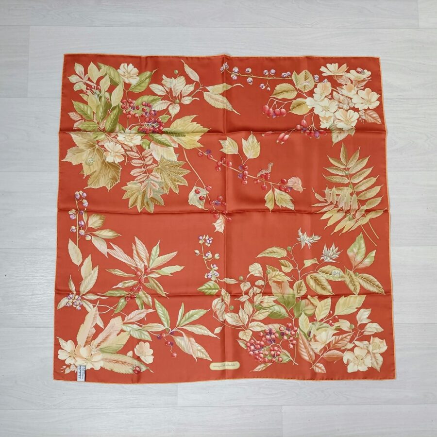 foulard seta Natale