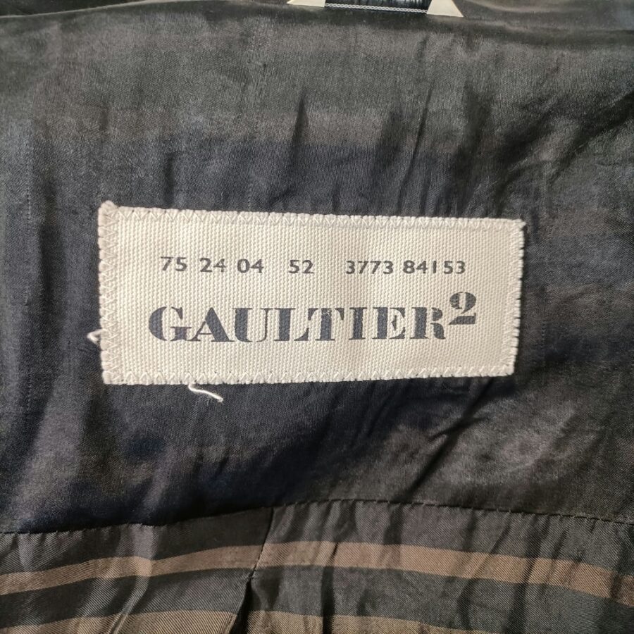 Jean Paul Gaultier giacca navy con ancore