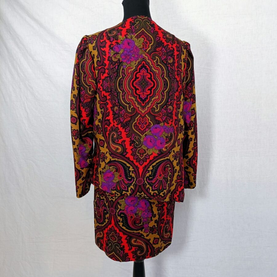 Paisley suit vintage 70s