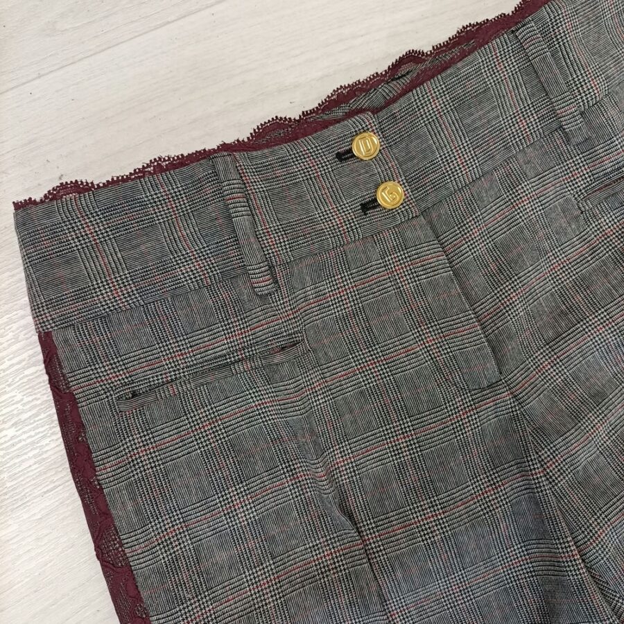 pantaloni Natale vintage