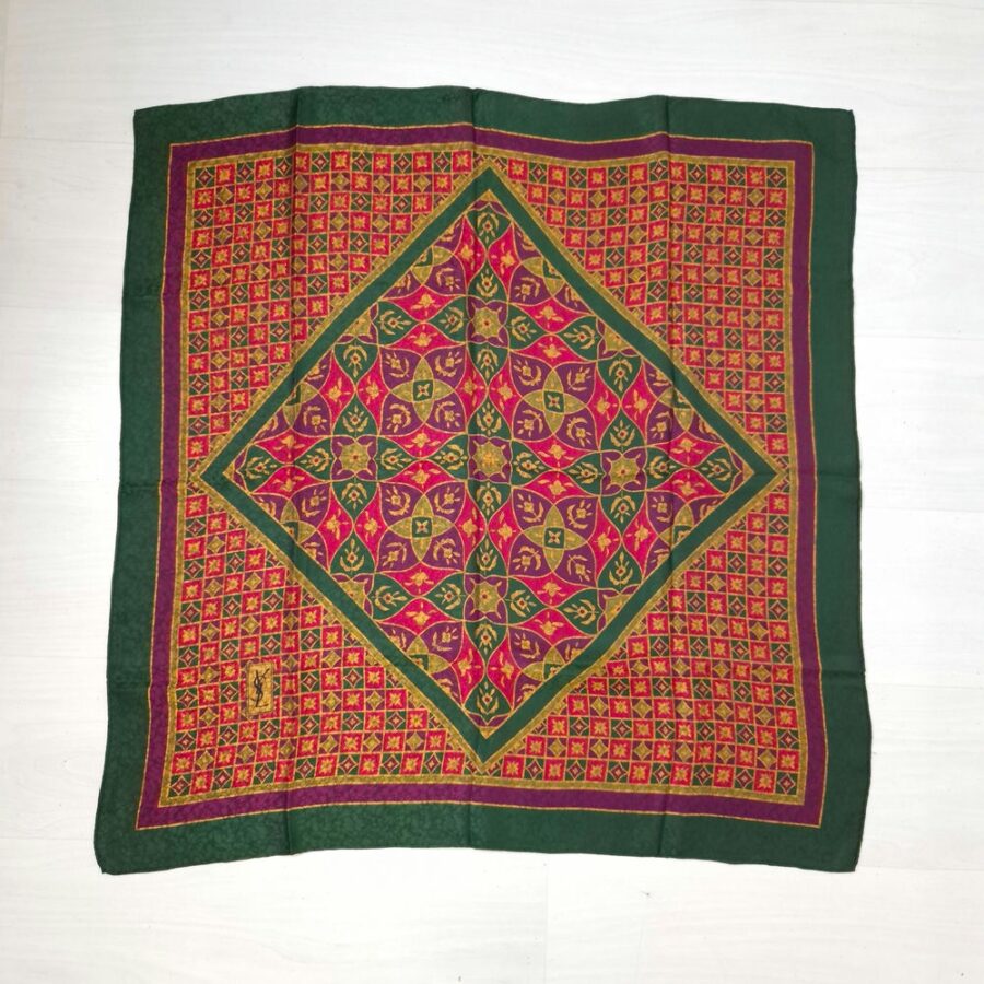 Foulard boho YSL vintage 80s