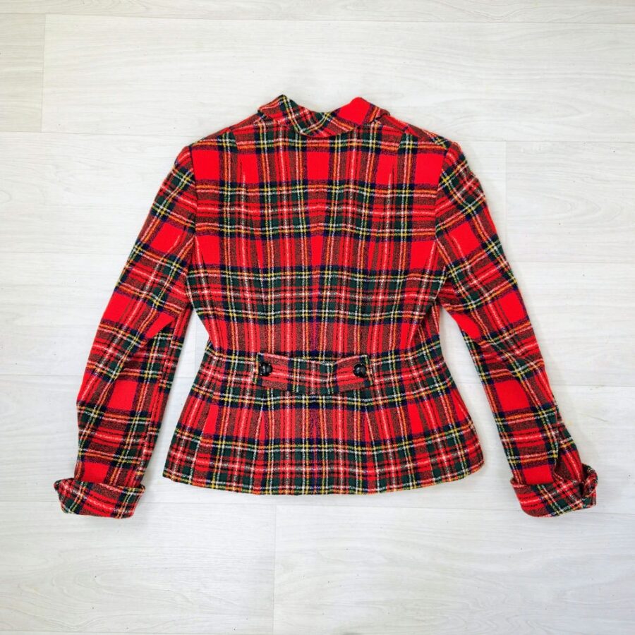 giacca tartan Natale