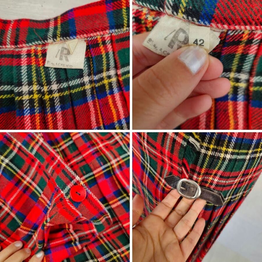 tartan skirt