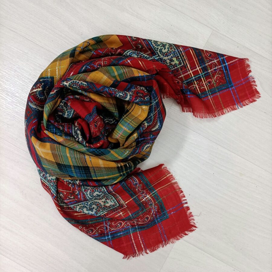 foulard lana e seta