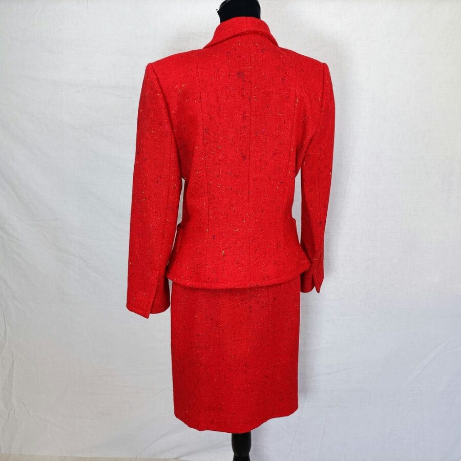 tailleur rosso Natale