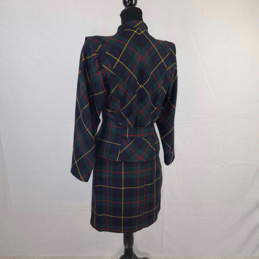 vintage plaid suit