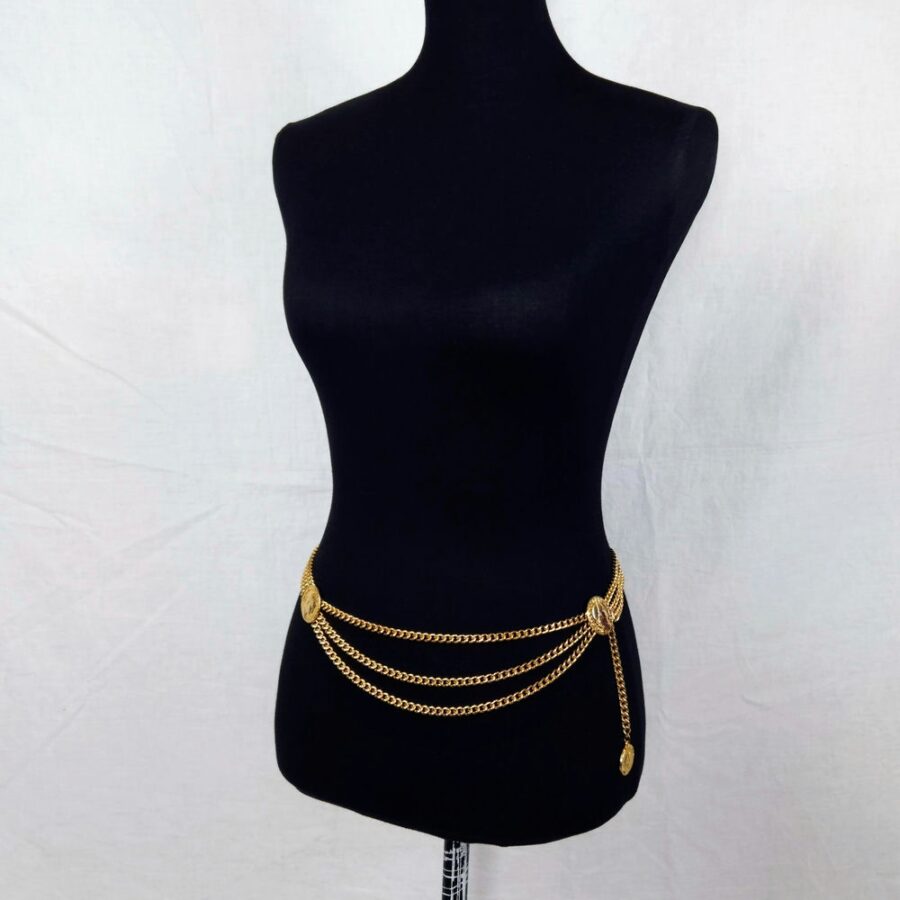 80s chain belt