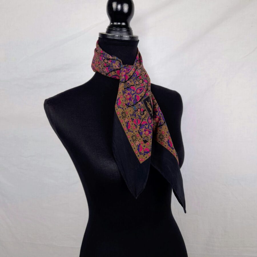 Foulard paisley YSL vintage 70s