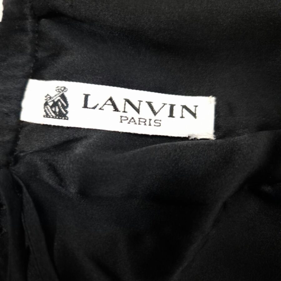 Gonna nera premaman Lanvin Paris