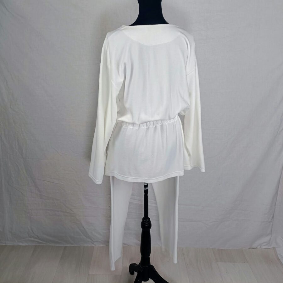 completo bianco vintage anni 70