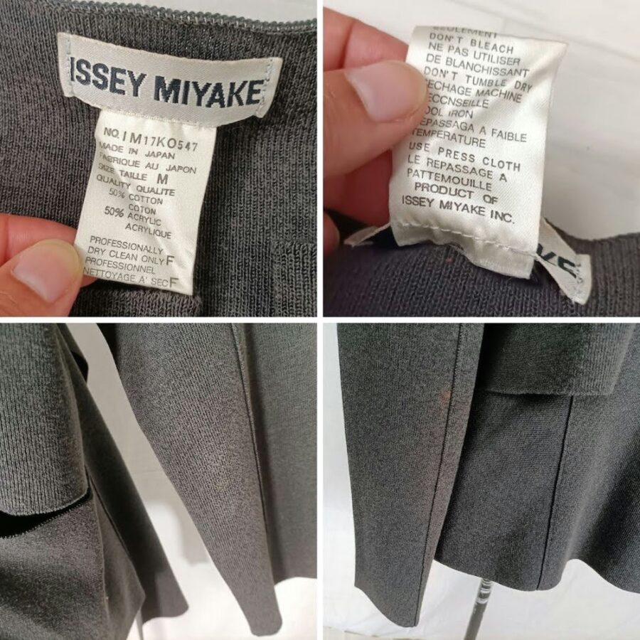 issey miyake label